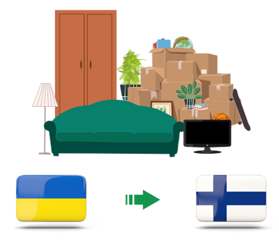 Квартирный переезд из Украины в Финляндию