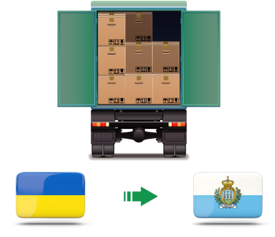 Перевозка сборных грузов из Украины в Сан-Марино